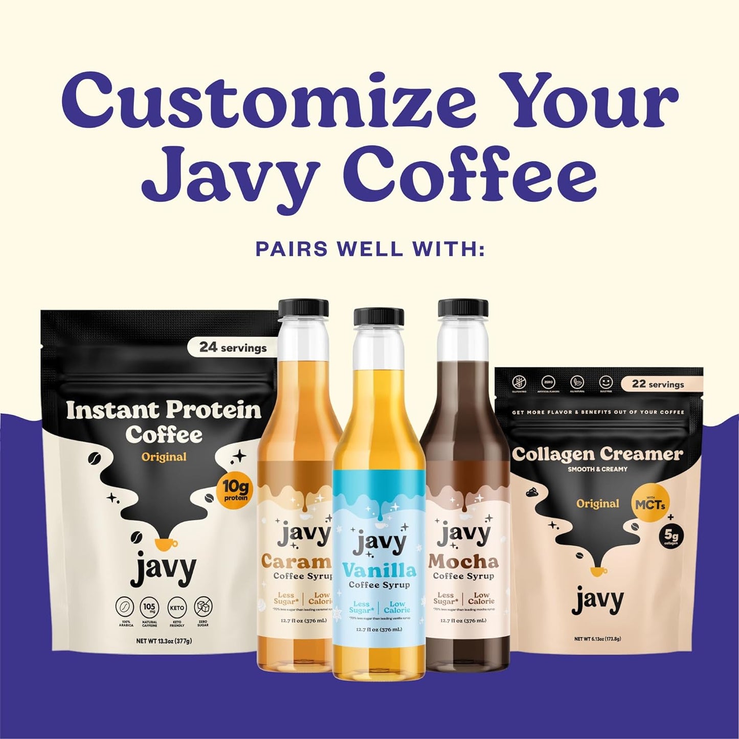 Javy Coffee Concentrate - 35 Servings, Cold Brew Coffee, Perfect for Instant Iced Coffee