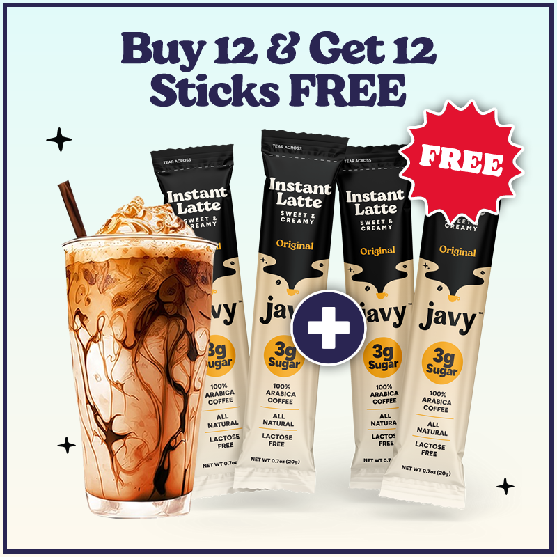 Instant Latte - Buy 12 Get 12 Stick Packs Free